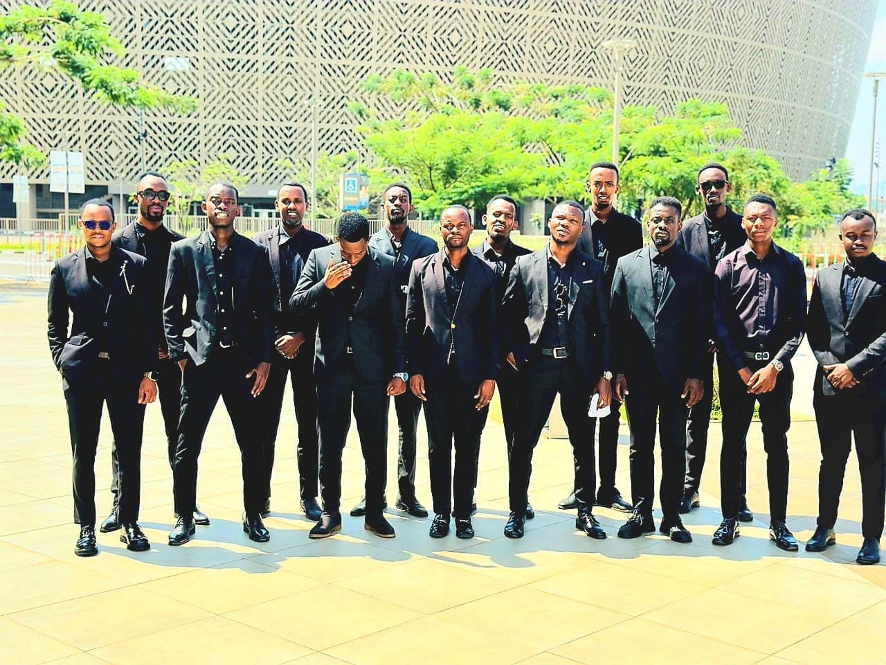 The MAC Events Agency team at a venue in Kigali
